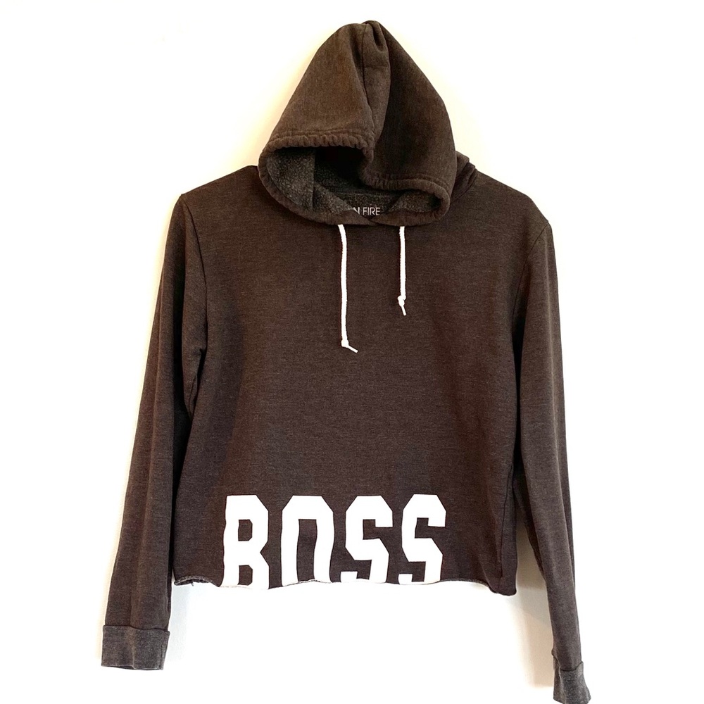 🌺Gray sweatshirt by On Fire